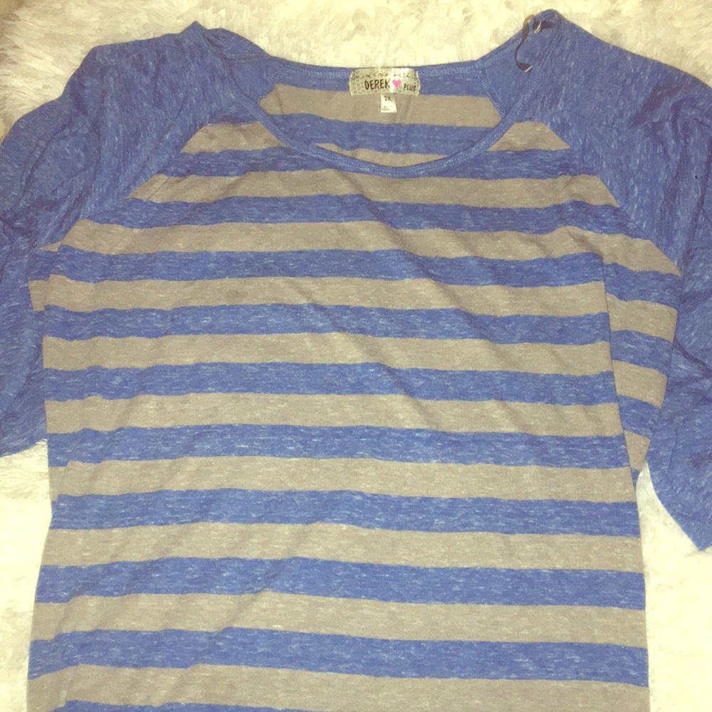 Long sleeve Plus Size Shirt